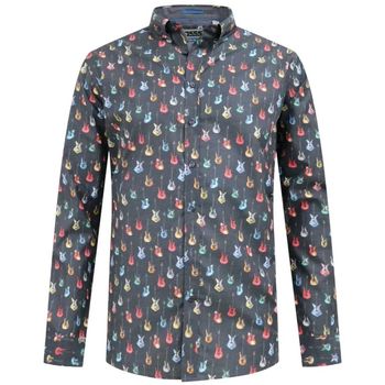 Duke Camisa manga larga D555 Wakefield para hombre