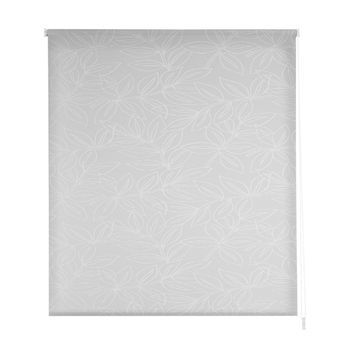 Estoralis - Estor Enrollable Translucido |  Jacquard | 170 X 255 Cm (ancho/alto) Tamaño Tela 167 X 250 Cm | Selene Blanco/gris