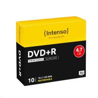 dvdr intenso printable 16x pack 10 unidades