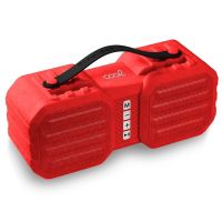 cool soho altavoz bluetooth 8w rojo