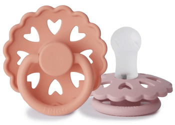 Frigg Fairytale Chupete Block Silicona Princess/Thumbelina +0m 2 uds