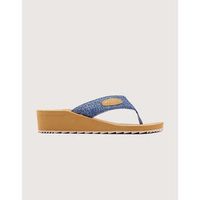 koala bay chanclas tongs compensees bleues - hynix para mujer