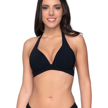 Luna Splendida Bañador Traje de baño triángulo plisado BLUE SENSE Splendida para mujer