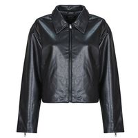 only cazadora de cuero onlnicki faux leather para mujer