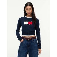 tommy jeans jersey tjw sparkle flag swe para mujer