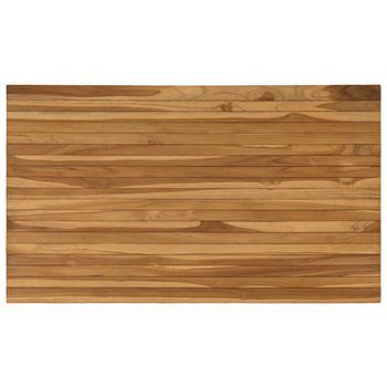 Encimera 120 X 70 X 3,5 Cm Rectangular Madera De Teca Maciza Vidaxl