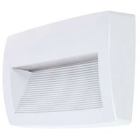 dopo lighting - aplique de pared storm ip55 r7s led bulb 11w 1200lm 3000k blanco