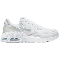 nike deportivas moda baskets air max excee blanc  argent  blanc para mujer