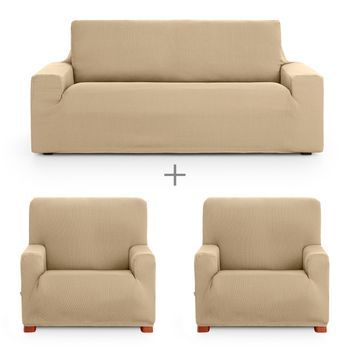 Fundas De Sofa Mod/7 Elastica Ulises 3-1-1 Pl. C/1