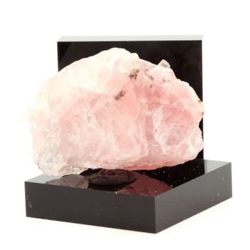 Rose Fluorite - Piedra Natural De Francia, Chamonix, Haute -savoie - Cristal De Curación Y Protección, Color Rosa Único - 320.4 Ct - Certificado De