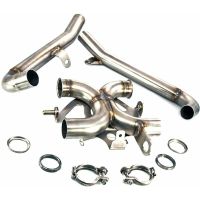 tubo de escape triumph street twin 21- decatalizador inox
