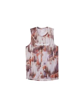 Camiseta de Trail Nnormal Race Tank 02 Fade Print Hombre