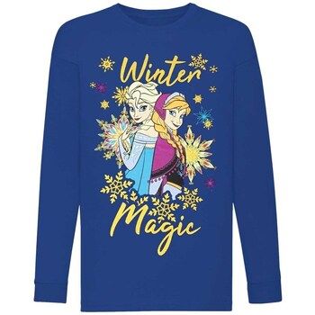 Disney Camiseta manga larga Winter Magic para niña