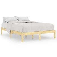 cama matrimonial  cama para adultos  estructura de cama madera maciza 180x200 cm