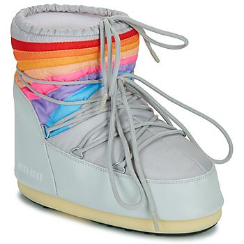 Moon Boot Descansos MB ICON LOW RAINBOW para mujer