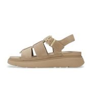 fitflop para mujer a3t-923 sandalias de piel gen fisherman marron 38 beige 3 a 5cm ante hebilla casual