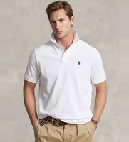 polo ralph lauren para hombre 710666997001 polo basic blanco l casual algodon manga corta