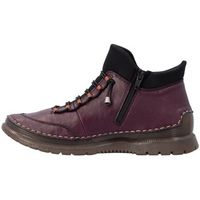 rieker botines 5365030red para mujer