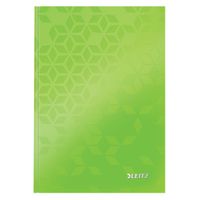 leitz 4627 wow bloc de notas a5 rayado 90 gramos 80 hojas verde