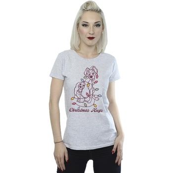Disney Camiseta Lady And The Tramp para mujer