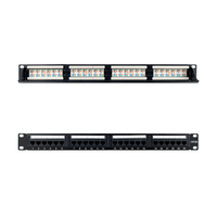 nanocable panel parcheo 24p cat6a utp 191u dual