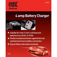 4 amp12v battery charger