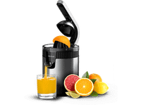 exprimidor - cecotec xqueeze retrojuice 600 steel w filtro acero inox 2 conos sistema extraccion continua antigoteo steel