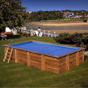 Manta Solar Térmica Azul Protectora Gre Madera Natural - 565x368 Gre Evora 790206