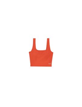 Top de Fitness Black Limba Bhakti Mujer Coral