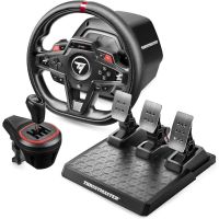volante thrustmaster t248r shifter pack force feedback lcd pedales t3pm ps5 ps4 pc