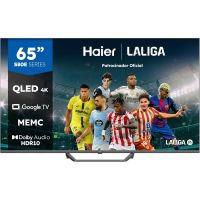 tv haier qled h65s80eux 65 4k ultra hd smart tv google tv hdr10 dolby audio