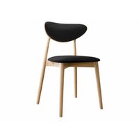 silla dearborn 103 tapiz de madera madera 80x48x49cm