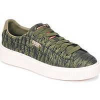 puma zapatillas basket platform bi color para mujer
