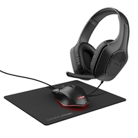 bundle trust gaming gxt 790 tridox aur zirox rat feloxalfombrilla negro 25117