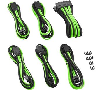 CABLEMOD Pro Series ModMesh Extension Cable Kit - Green & Black, Green