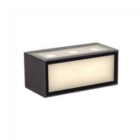 aplique de pared de exterior led cancun 105w