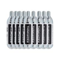cartuchos de co2 roscados thinkrider de 16g o inflador de co2 para neumaticos de bicicleta - cartucho para inflador de co2 con conexion roscada