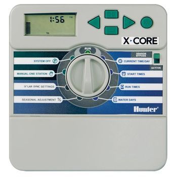 Programador De Riego Eléctrico Xc 401 Interior Hunter