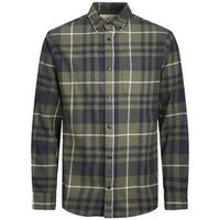 jack  jones camisa manga larga brook check para hombre