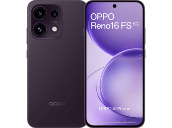 OPPO Reno16 FS, Púrpura Negro, 512 GB, 8 GB RAM, 6.57