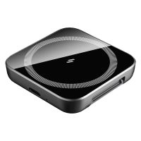 cargador inalambrico magnetico n4 15w almohadilla de carga inalambrica rapida con soporte para telefonos inteligentes pa