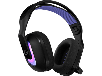 Auriculares gaming - Logitech G G522, RGB, Personalizable, Lightspeed/Bluetooth/USB, Micrófono extraíble, Transductores ProG, PC/Mac/PS5, Negro