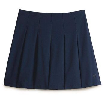 Falda Wilson Classic Pleated Azul Marino