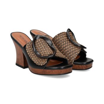 Noa Harmon Sandalias Con Plataforma Mujer - Negro Talla 37