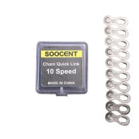 xanes conector de eslabones de cadena de bicicleta de 5 pares botones magicos de 6-12 velocidades para bicicleta de mont
