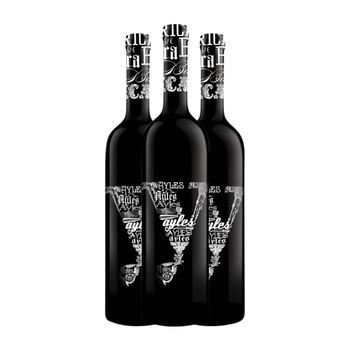 Pago De Aylés Vino Tinto Y Barrica Vino Joven 75 Cl 14% Vol. (pack De 3 Unidades)