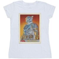 disney camiseta manga larga the mandalorian para mujer