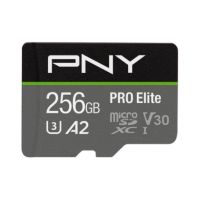 tarjeta microsd pny pro elite 256gb uhs-i u3 v30 a2 100mbs