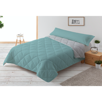relleno nordico 300gr bicolor reversible cama 150160cm 240x220cm aqua  gris  donegal collections