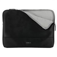 funda mobilis origine 2 para portatil 14 resistente a golpes y agua negro neopreno